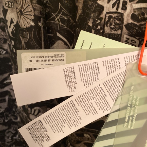 Off white main label Virgil Abloh 2 piece set - Picture 6 of 7